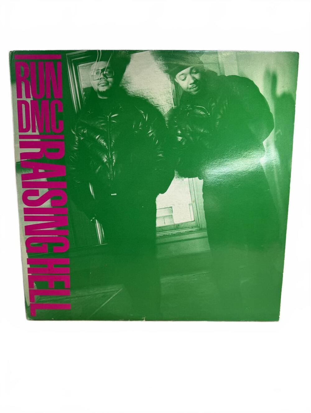 Run DMC Raising Hell Vinyl Record LP 1st RUN 1986 Hip Hop Rap Album WalkThisWay